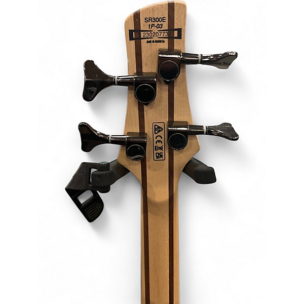 Used Ibanez SR300 charred champagne burst Electric Bass Guitar