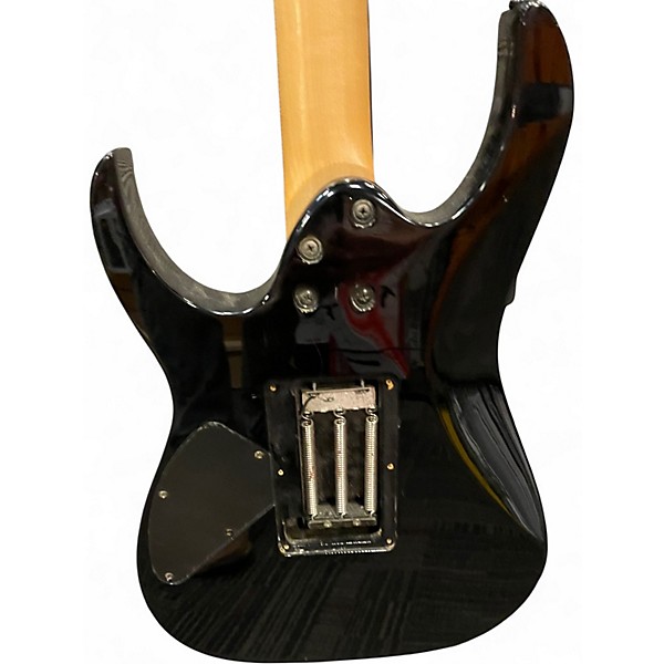 Used Ibanez RG370DXGP1 Black Solid Body Electric Guitar