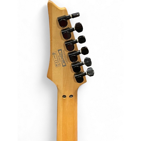 Used Ibanez RG370DXGP1 Black Solid Body Electric Guitar