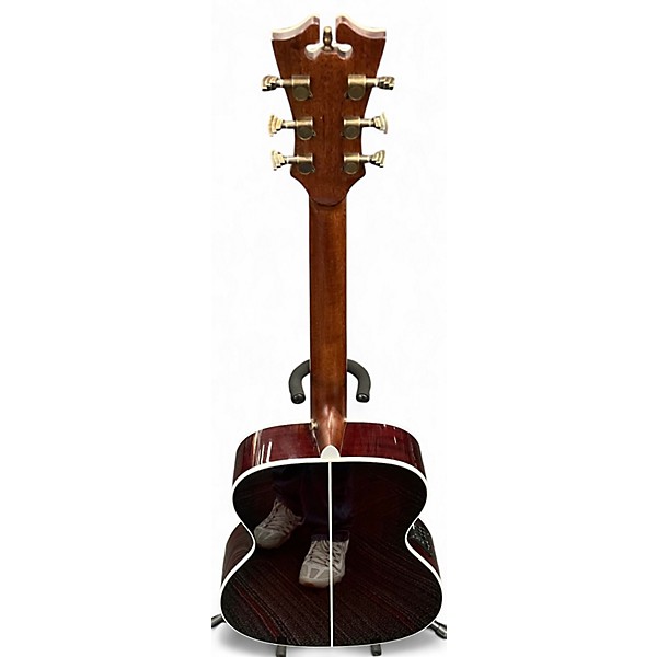 Used D'Angelico PREMIER TAMMANY TRANS BLACK CHERRY BURST Acoustic Electric Guitar