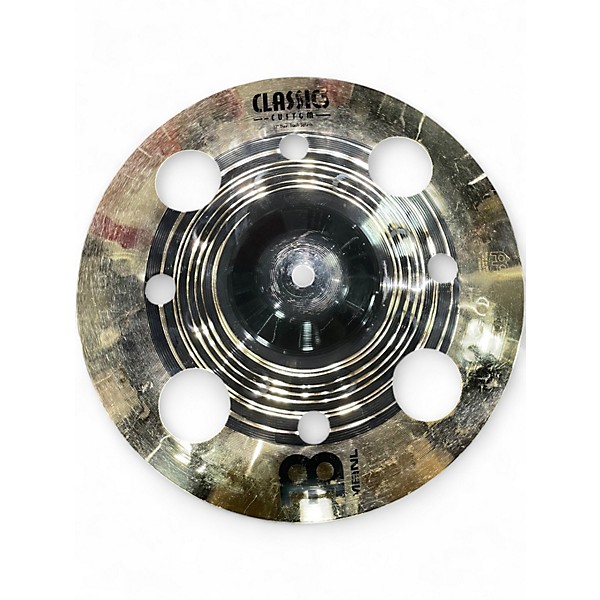 Used MEINL 12in CLASSIC CUSTOM DUAL TRASH SPLASH Cymbal