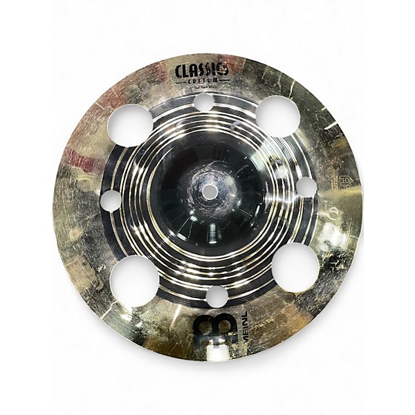 Used MEINL 12in CLASSIC CUSTOM DUAL TRASH SPLASH Cymbal