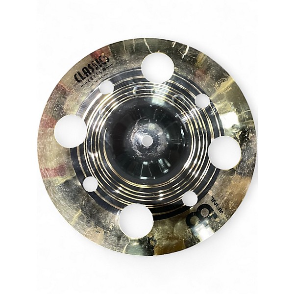 Used MEINL 12in CLASSIC CUSTOM DUAL TRASH SPLASH Cymbal