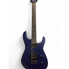 Used Jackson American Series Virtuoso Metallic Blue Solid Body Electric Guitar