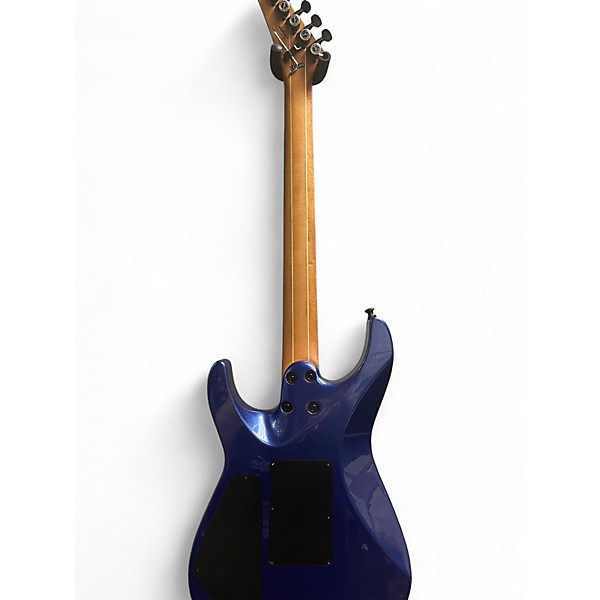 Used Jackson American Series Virtuoso Metallic Blue Solid Body Electric Guitar