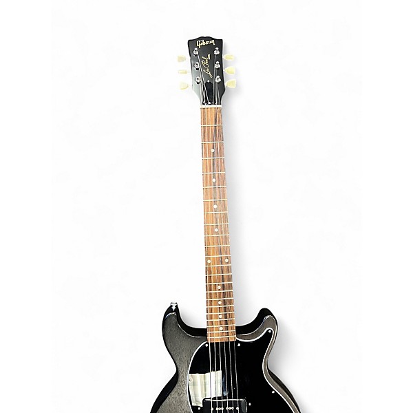 Used 2019 Gibson Les Paul Junior Tribute DC WORN EBONY Solid Body Electric Guitar