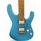 Used Charvel dk24HH matte blue ice Solid Body Electric Guitar