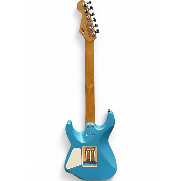 Used Charvel dk24HH matte blue ice Solid Body Electric Guitar