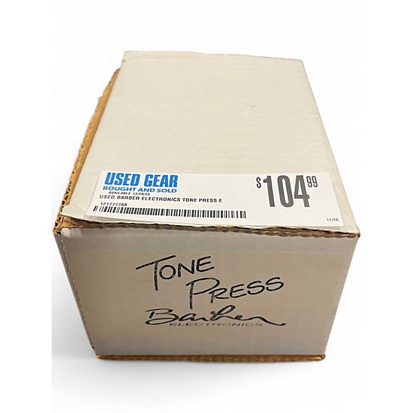 Used Barber Electronics Tone Press Effect Pedal