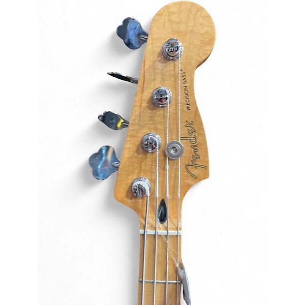 Used Fender Player Plus Precision Bass Ocean Turquoise Electric Bass Guitar