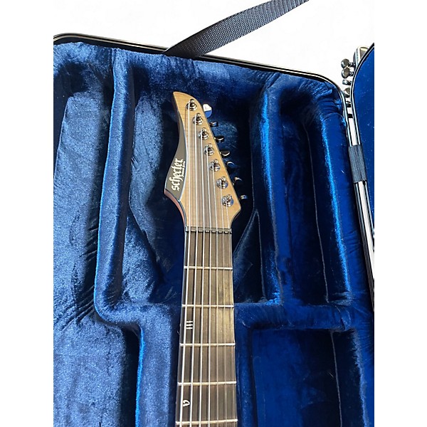 Used Schecter Guitar Research banshee mach 7 falloutburst Solid Body Electric Guitar