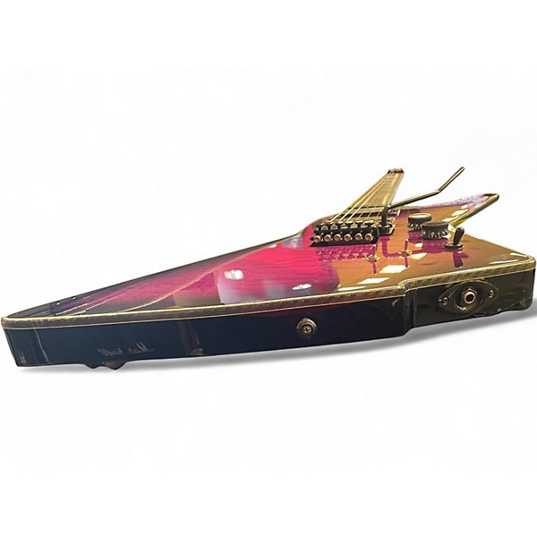 Used 2022 Schecter Guitar Research es1fr purple Solid Body Electric Guitar