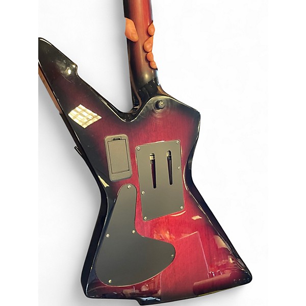 Used 2022 Schecter Guitar Research es1fr purple Solid Body Electric Guitar