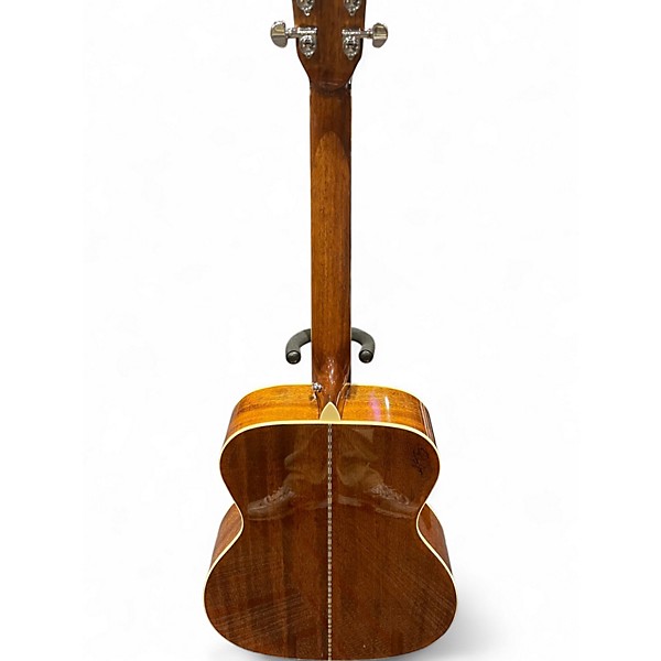 Used Zager ZAD 50 OM NA Natural Acoustic Guitar