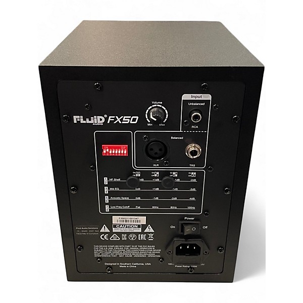 Used Fluid Audio fx50 Powered Monitor