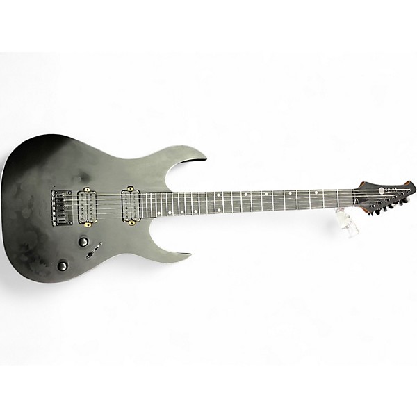 Used Spira S400M Satin Black Solid Body Electric Guitar