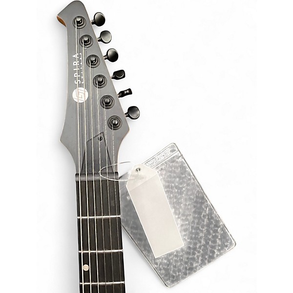 Used Spira S400M Satin Black Solid Body Electric Guitar