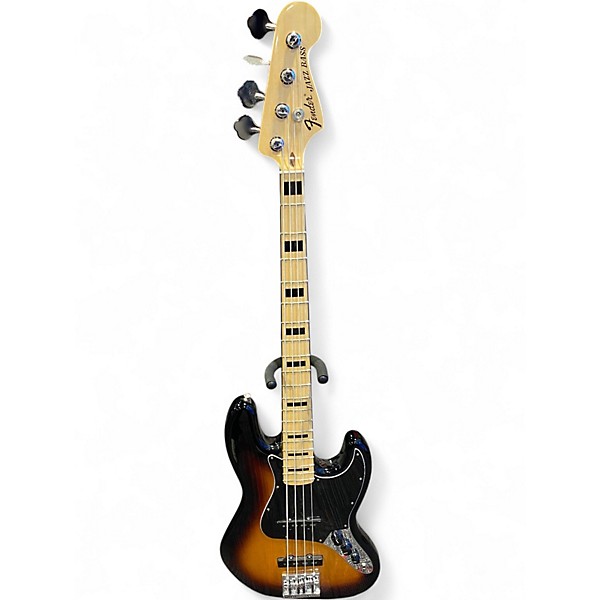 Used Fender Geddy Lee Signature Jazz Bass 3 Color Sunburst Electric Bass Guitar