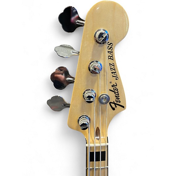 Used Fender Geddy Lee Signature Jazz Bass 3 Color Sunburst Electric Bass Guitar