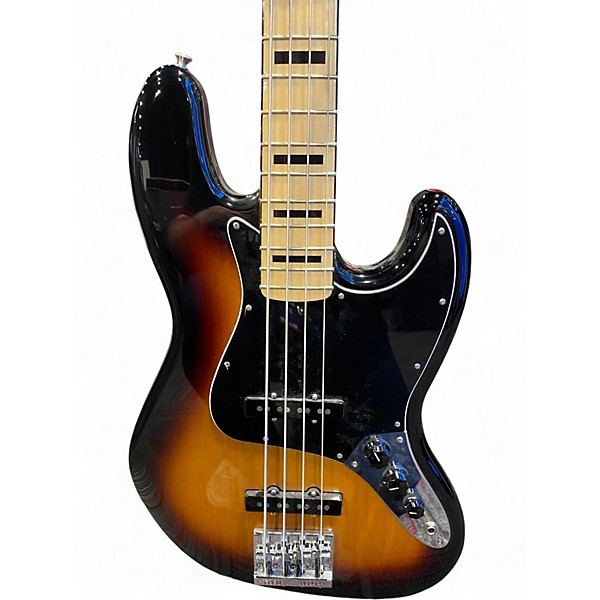 Used Fender Geddy Lee Signature Jazz Bass 3 Color Sunburst Electric Bass Guitar