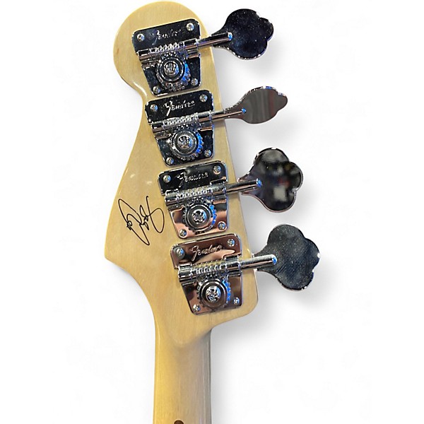 Used Fender Geddy Lee Signature Jazz Bass 3 Color Sunburst Electric Bass Guitar