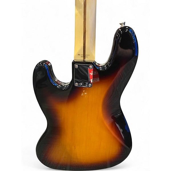 Used Fender Geddy Lee Signature Jazz Bass 3 Color Sunburst Electric Bass Guitar