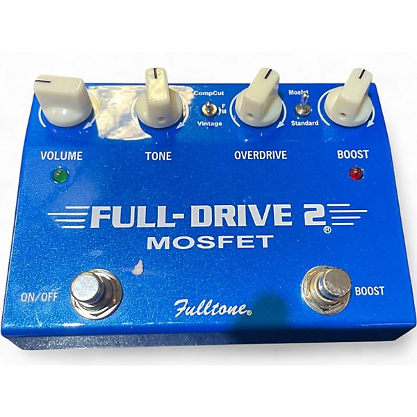 Used Fulltone FD2MOS Fulldrive 2 Mosfet Overdrive Effect Pedal