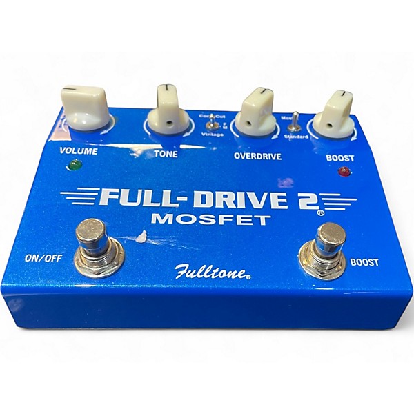 Used Fulltone FD2MOS Fulldrive 2 Mosfet Overdrive Effect Pedal