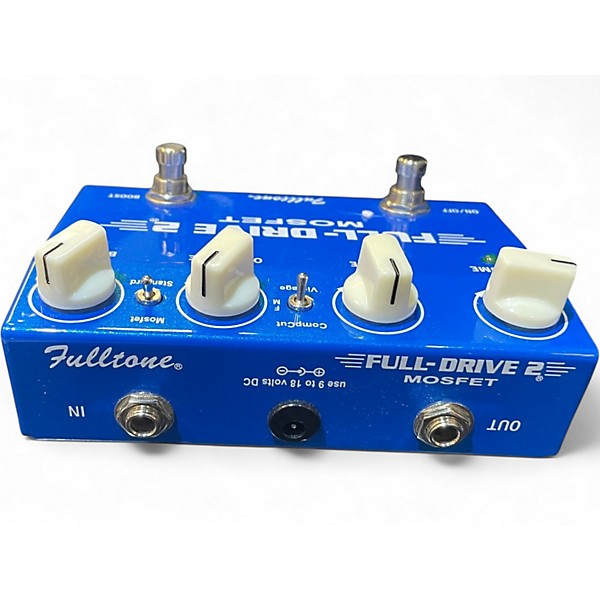 Used Fulltone FD2MOS Fulldrive 2 Mosfet Overdrive Effect Pedal