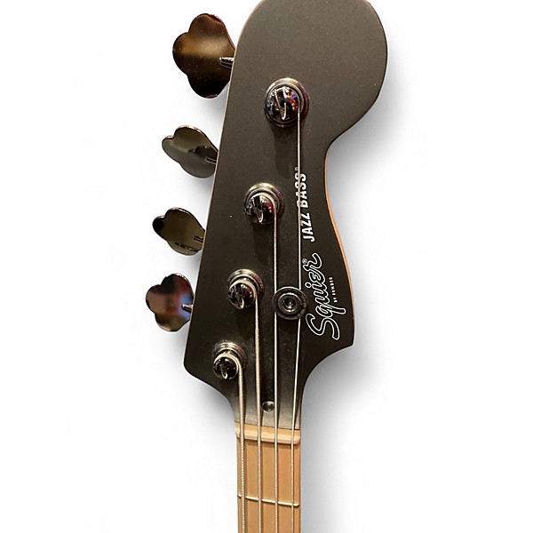Used Squire JAZZ BASS Gray Electric Bass Guitar