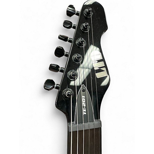 Used ESP LTD TE201 Black Solid Body Electric Guitar