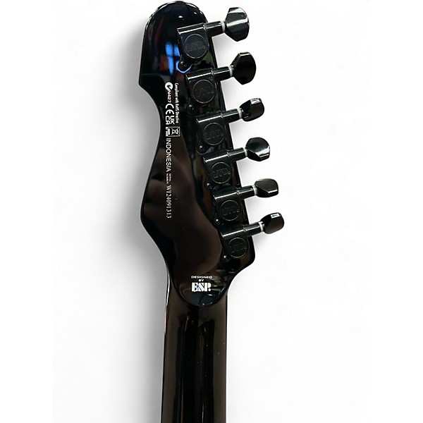 Used ESP LTD TE201 Black Solid Body Electric Guitar