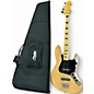 Used Squier Classic Vibe 70s Jazz Bass Natural Electric Bass Guitar thumbnail