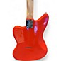 Used Squier Paranormal Jazzmaster XII Fiesta Red Solid Body Electric Guitar