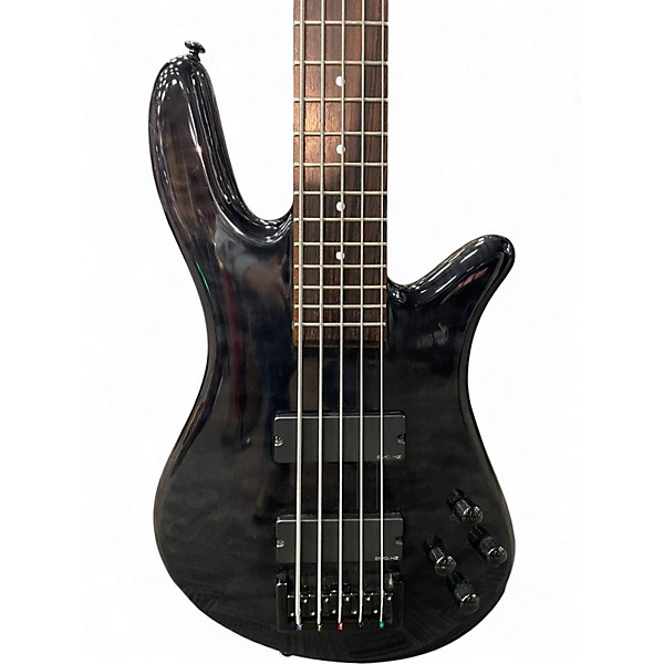 Used Spector NS2000 5DB Trans Black Electric Bass Guitar