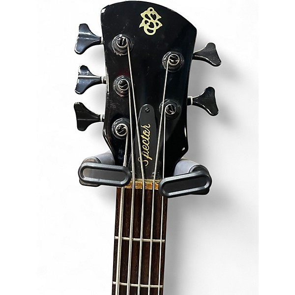 Used Spector NS2000 5DB Trans Black Electric Bass Guitar