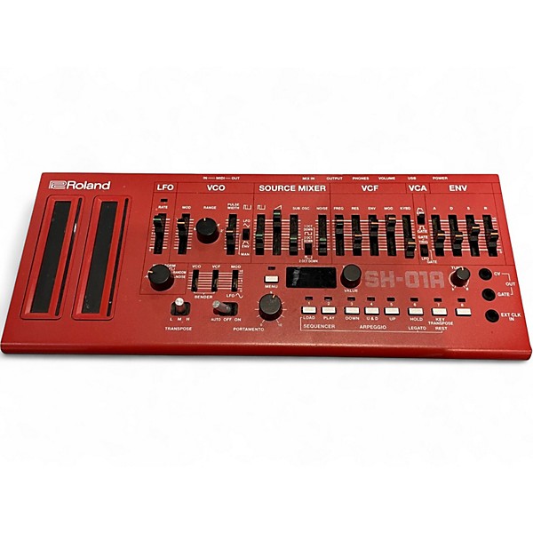 Used Roland SH-01A Red Synthesizer