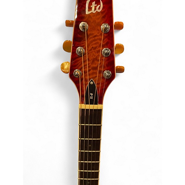 Used Ltd tl6 Heritage Cherry Sunburst Acoustic Electric Guitar