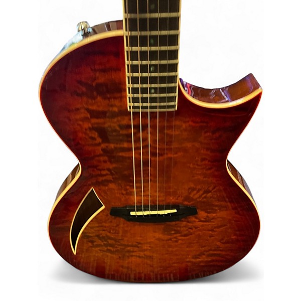Used Ltd tl6 Heritage Cherry Sunburst Acoustic Electric Guitar