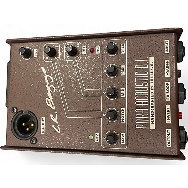 Used LR Baggs Para Acoustic DI Direct Box Pre With EQ Direct Box