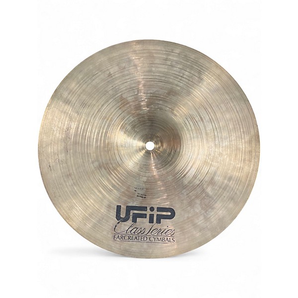 Used UFIP 12in Class Series 12'' Earcreated Cymbals Cymbal