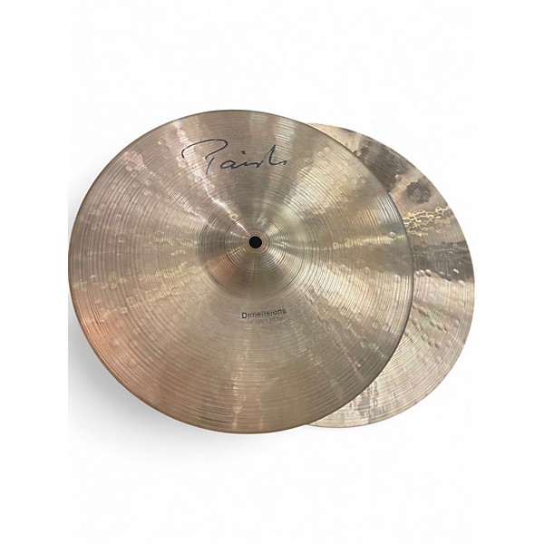 Used Paiste 14in Light Hi Hat Pair 14' Cymbal