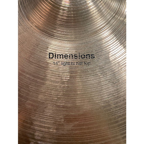 Used Paiste 14in Light Hi Hat Pair 14' Cymbal