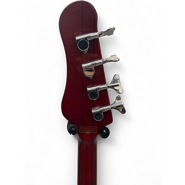 Used Schecter Guitar Research Ultra Cherry Electric Bass Guitar