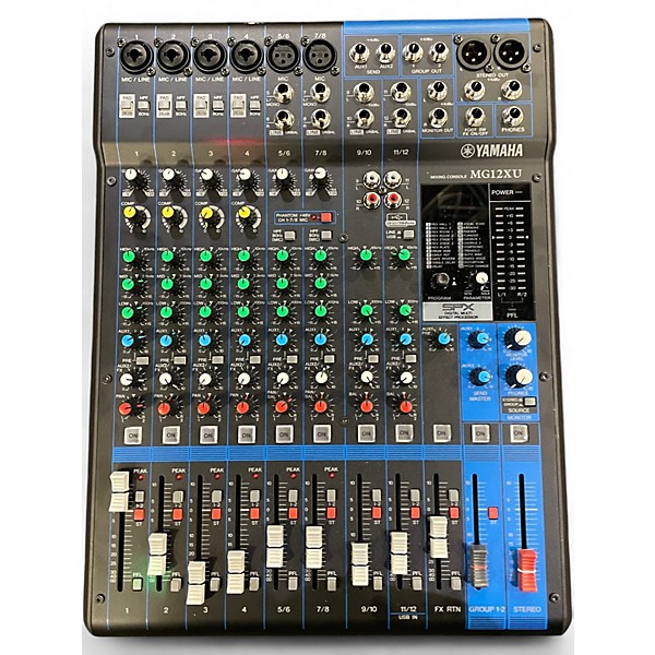 Used Yamaha MG12XU Unpowered Mixer