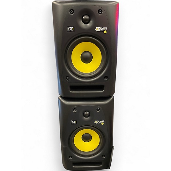Used KRK RPG2 6  Pair Powered Monitor