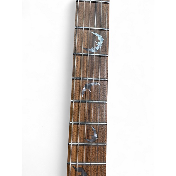 Used Schecter Guitar Research Damien 6 MATTE BLACK Solid Body Electric Guitar