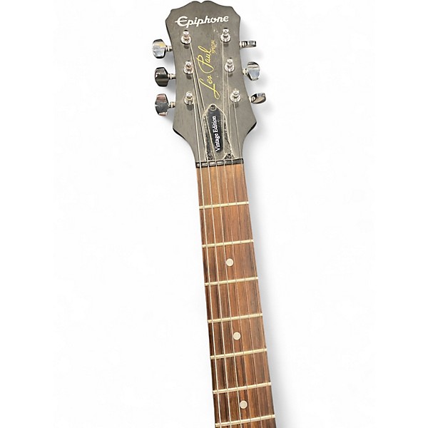 Used Epiphone Les Paul Special Vintage Edition Black Solid Body Electric Guitar