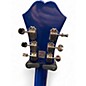 Used 2015 Epiphone Riviera Custom P93 Royale Blue Hollow Body Electric Guitar