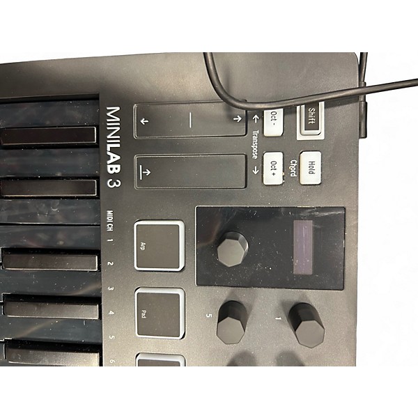 Used Arturia MINILAB 3 MIDI Controller